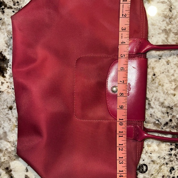 *GENTLY WORN* Longchamp Le Pliage City Small Shoulder Tote - Picture 12 of 16